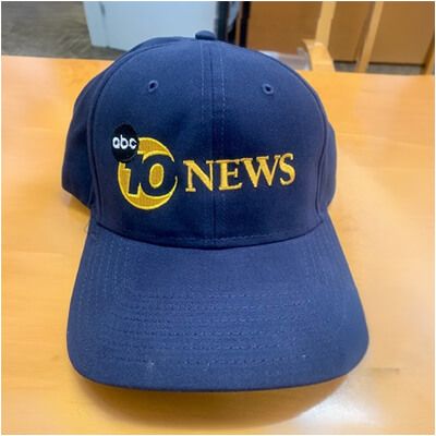 Blue news logo cap Blue news logo cap