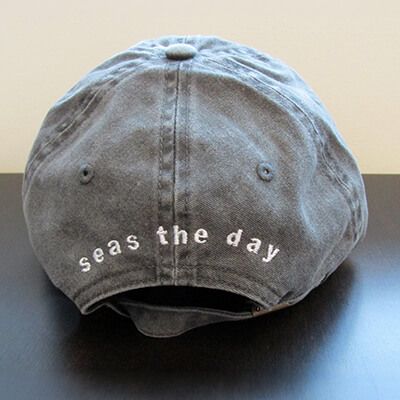 Grey washed casual cap Grey washed casual cap
