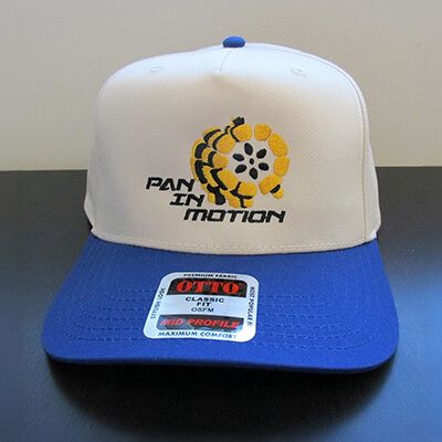 White and blue retro cap White and blue retro cap