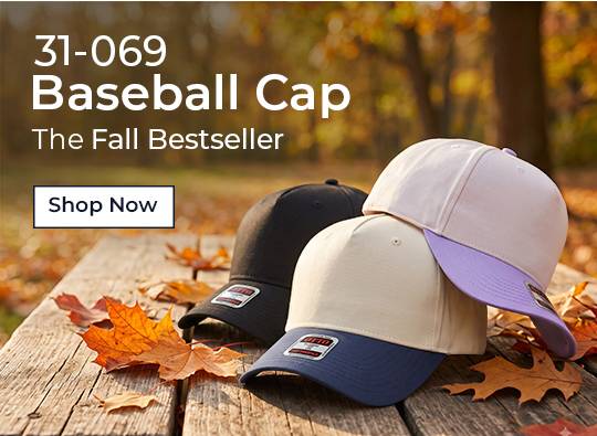 5 Panel Mid Profile Baseball Cap