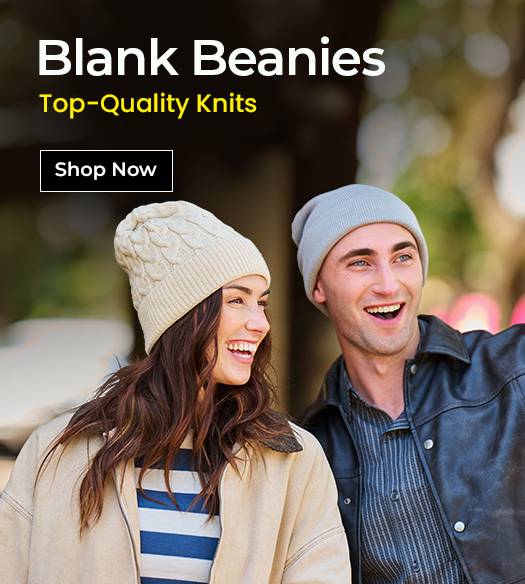Blank Beanies at wholesale prices