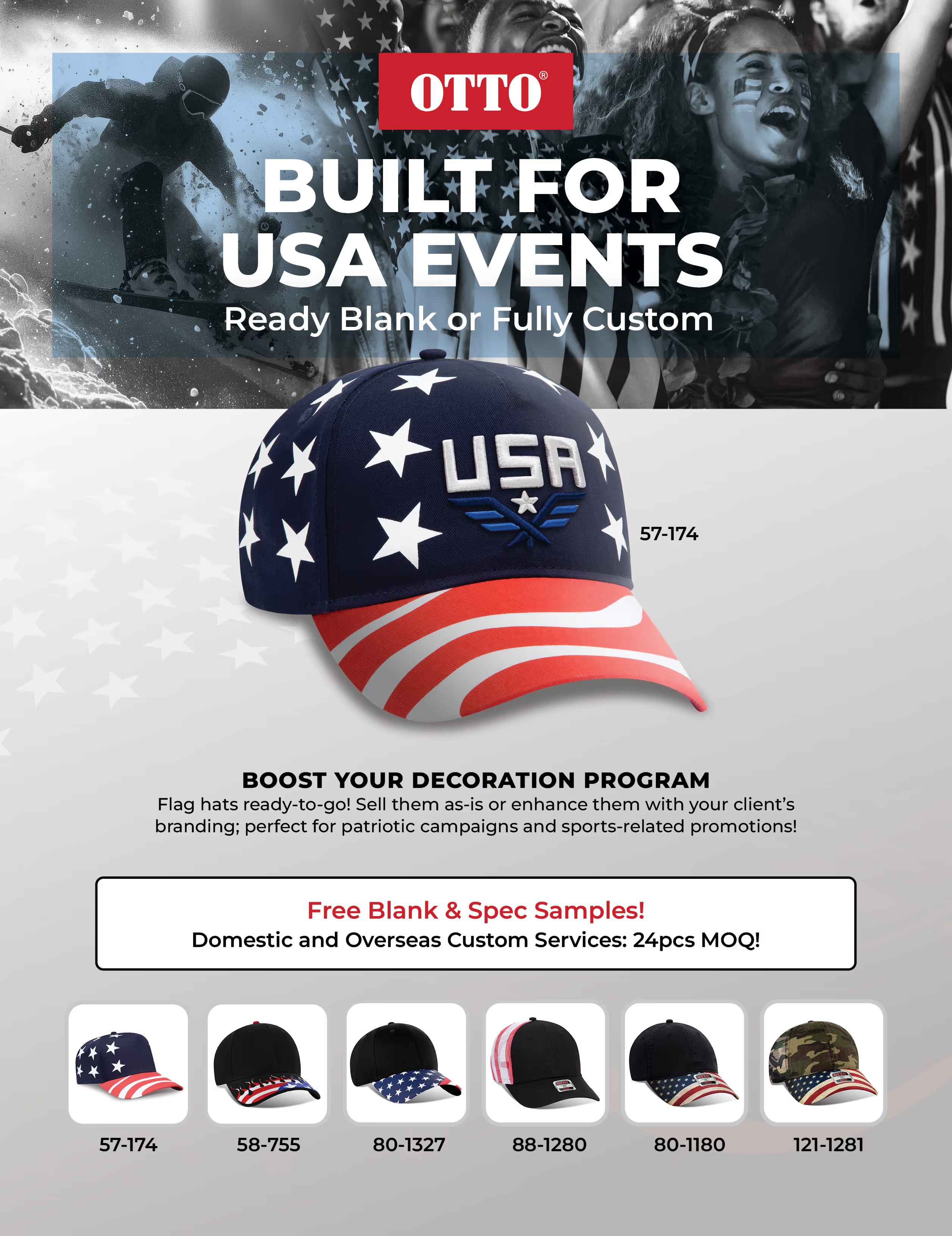 Flag Hats
