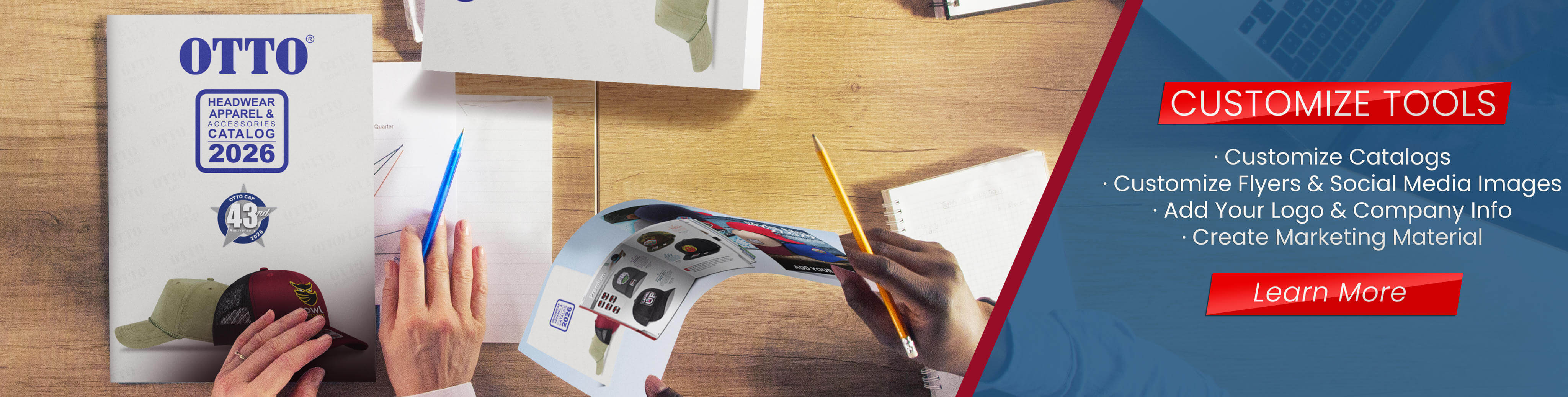 Customise tool banner