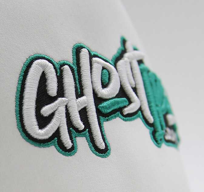 3D Embroidery + Flat Embroidery