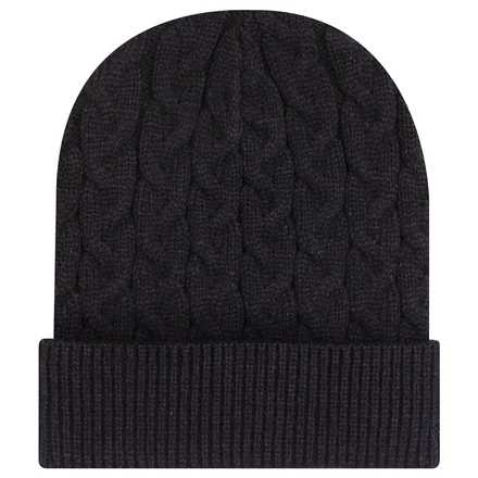 OTTO CAP 12 Cable Knit Beanie w/ Rib Knit Cuff