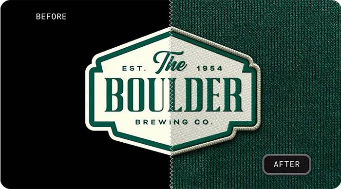 Custom embroidery showcase