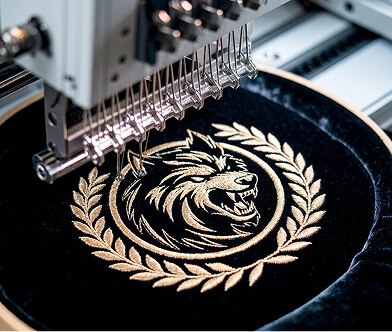 Embroidery decoration method