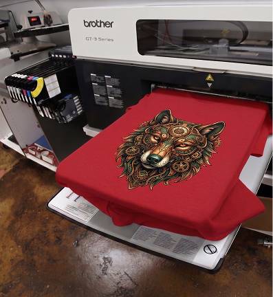 DTG (Direct-to-Garment) decoration method