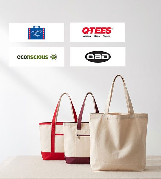 blank totes