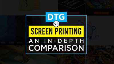 DTG vs. Screen Printing - an in-depth comparison DTG vs. Screen Printing - an in-depth comparison