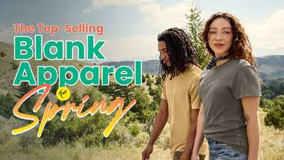 The Top-Selling Blank Apparel For Spring The Top-Selling Blank Apparel For Spring
