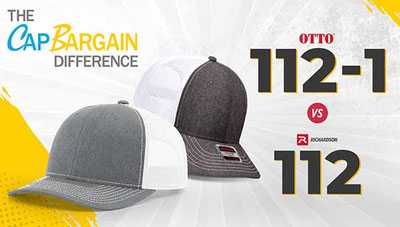 The CapBargain Difference: OTTO CAP 112-1 vs Richardson 112 Trucker Caps The CapBargain Difference: OTTO CAP 112-1 vs Richardson 112 Trucker Caps