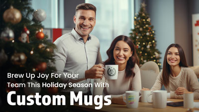 Brew Up Joy For Your Team This Holiday Season With Custom Mugs