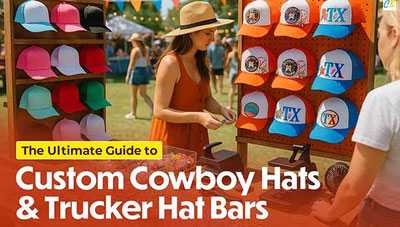 The Ultimate Guide to Custom Cowboy Hats and Trucker Hat Bars The Ultimate Guide to Custom Cowboy Hats and Trucker Hat Bars