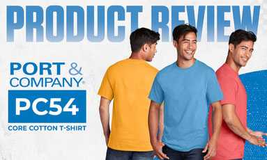 Product Review: Port & Co PC54 Core Cotton T-Shirt Product Review: Port & Co PC54 Core Cotton T-Shirt