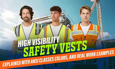 High Visibility Safety Vests Explained with ANSI Classes Colors, and Real Work Examples High Visibility Safety Vests Explained with ANSI Classes Colors, and Real Work Examples