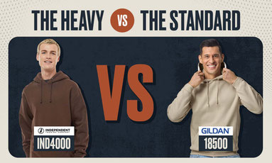 Independent Trading Co. IND4000 vs. Gildan 18500: A Decorator-Tested  Hoodie Detailed Comparison