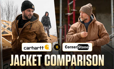 Carhartt Jackets vs. CornerStone Jackets: Which Work Jacket Will Work For You?