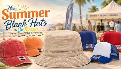 How Summer Blank Hats in CapBargain Deliver More Value For Money