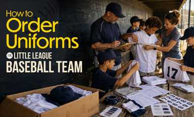 How to Order Uniforms for Little League Baseball Teams