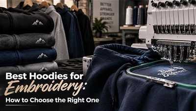 Best Hoodies for Embroidery: How to Choose the Right One Best Hoodies for Embroidery: How to Choose the Right One