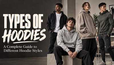Types of Hoodies: A Complete Guide to Hoodie Styles