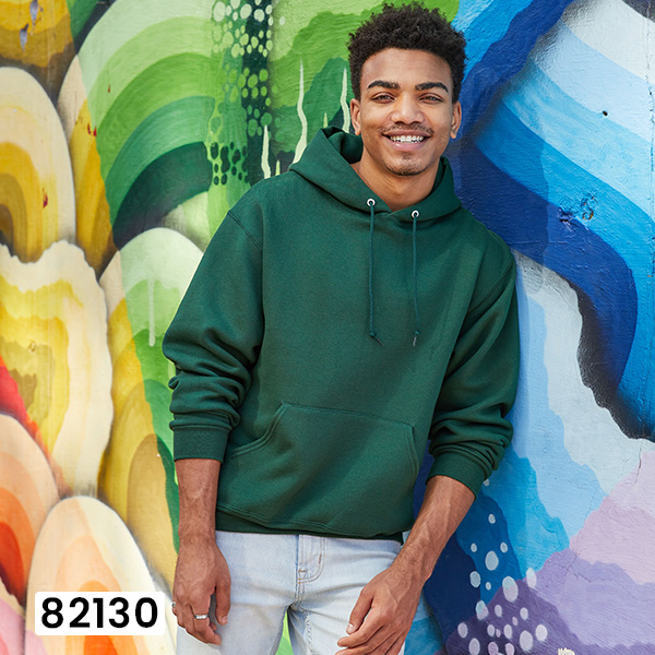 Anvil 82130 green hoodie blank pullover sweatshirt for wholesale and custom printing  Title: