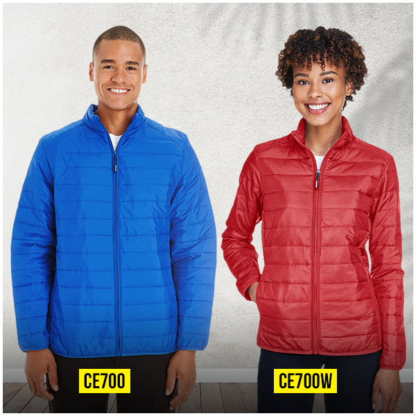 Core 365 CE700 & CE700W Packable Puffer Jackets – Men’s & Women’s Outerwear Shop Core 365 CE700 packable puffer jackets for bulk orders and custom branding