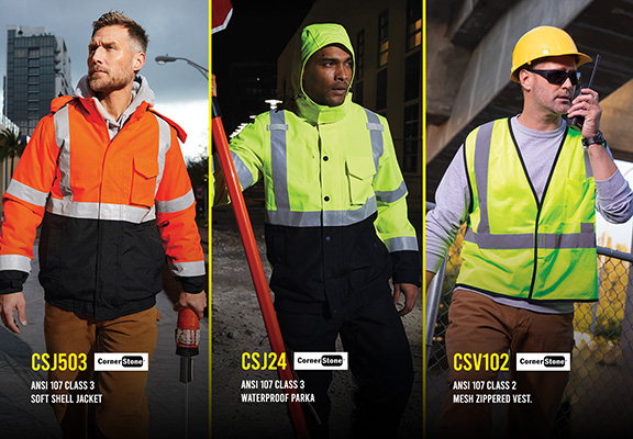 Shop Cornerstone High-Visibility Jackets and Vests Wholesale From ShirtsBargain