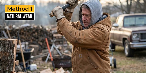 How to soften carhartt jacket method natural wear How to soften carhartt jacket method natural wear