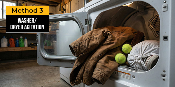 How to soften carhartt jacket method washer dryer and agitation