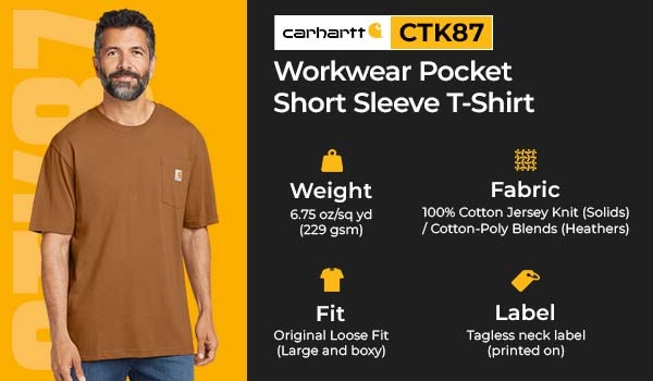 Shop Carhartt CTK87 Hammer T-Shirts Wholesale From ShirtsBargain Shop Carhartt CTK87 Hammer T-Shirts Wholesale From ShirtsBargain