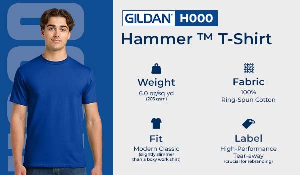Shop Gildan H000 Hammer T-Shirts Wholesale From ShirtsBargain Shop Gildan H000 Hammer T-Shirts Wholesale From ShirtsBargain