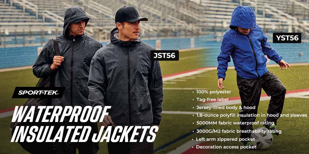 Shop Insulated WaterProof Sport Tek Jacket Wholesale Shop Insulated WaterProof Sport Tek Jacket Wholesale