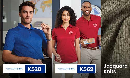 Shop Jacquard Knit Polos Wholesale