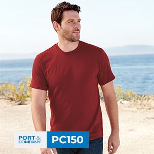 Shop Port and Company PC150 Ring Spun T-Shirt Wholesale From ShirtsBargains