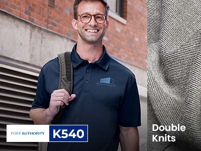 Shop Double Knit Port Authority K540 Wholesale