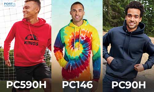 Shop Port and Company Hoodies Wholesale From ShirtsBargain