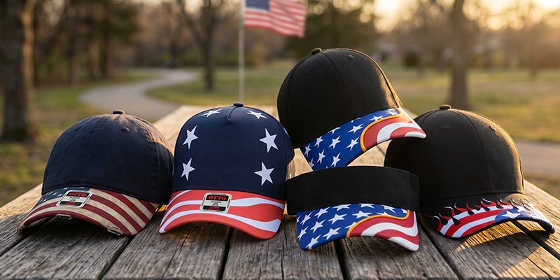 Shop Wholesale Flag Hats From CapBargain