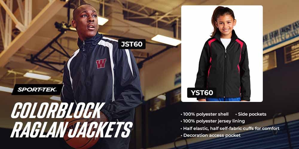 Shop Raglan Sport Tek Jacket Wholesale Shop Raglan Sport Tek Jacket Wholesale
