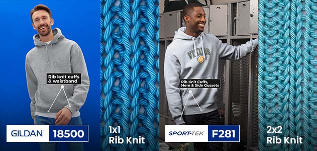 Shop Rib Knit Hoodies Wholesale