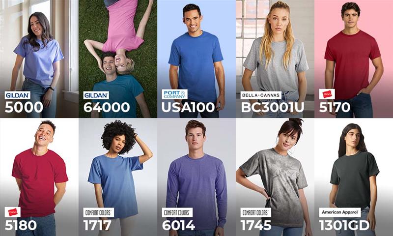 Shop USA Made Sustainable Cotton T-shirts Wholesale