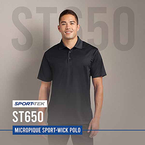 Shop Sport-Tek ST650 Polo Shirts Wholesale Shop Sport-Tek ST650 Polo Shirts Wholesale
