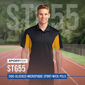 Shop Sport-Tek ST655 Polo Shirts Wholesale