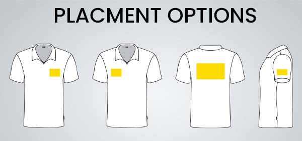 T-Shirt Design Placements