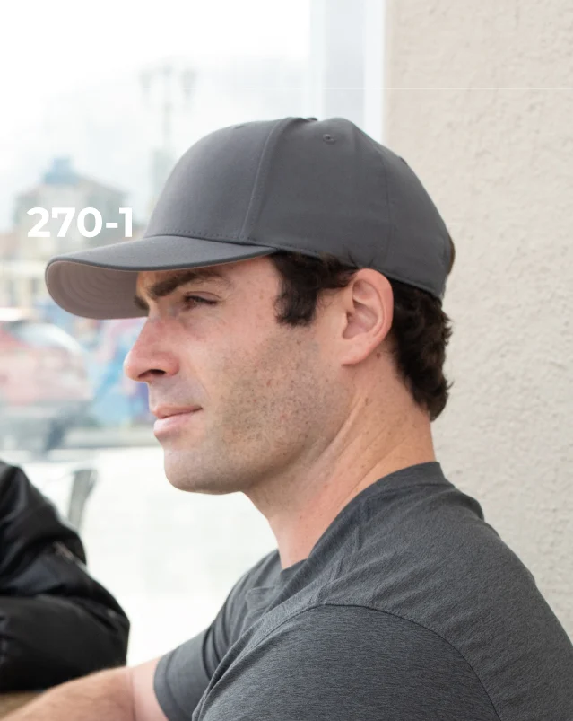 OTTO CAP Seamless 6 Panel Mid Profile Baseball Cap