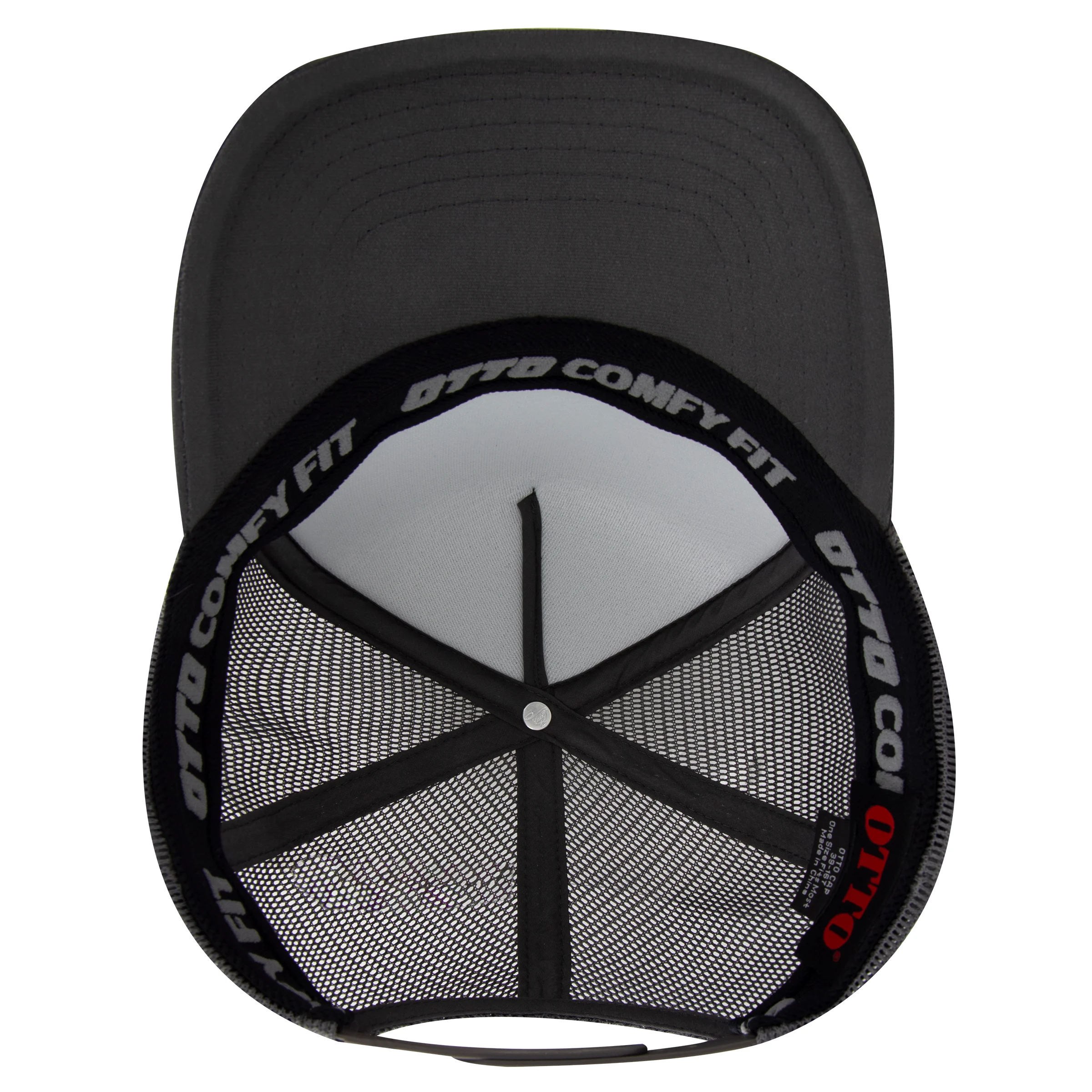 OTTO CAP OTTO COMFY FIT 5 Panel High Crown Mesh Back Trucker Hat