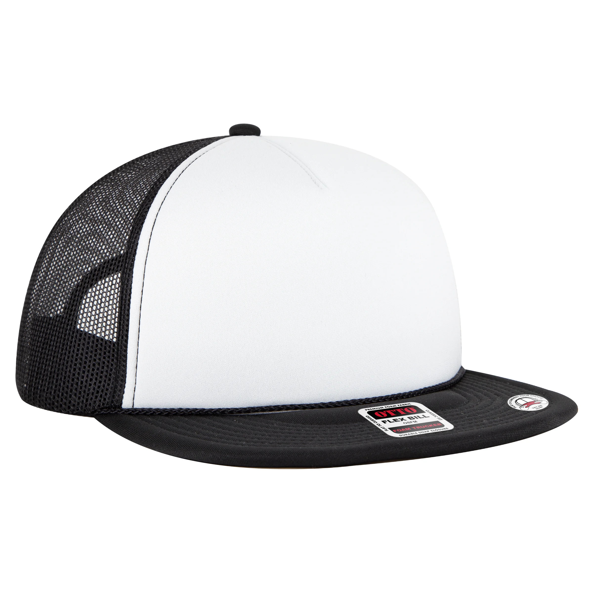 OTTO CAP OTTO SNAP 5 Panel Pro Style Mesh Back Trucker Snapback Hat