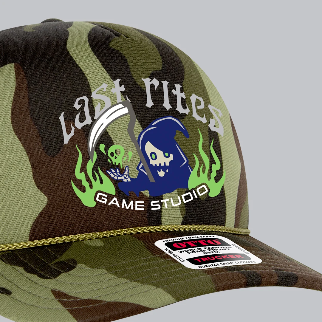 OTTO CAP OTTO COMFY FIT  5 Panel High Crown Mesh Back Trucker Hat