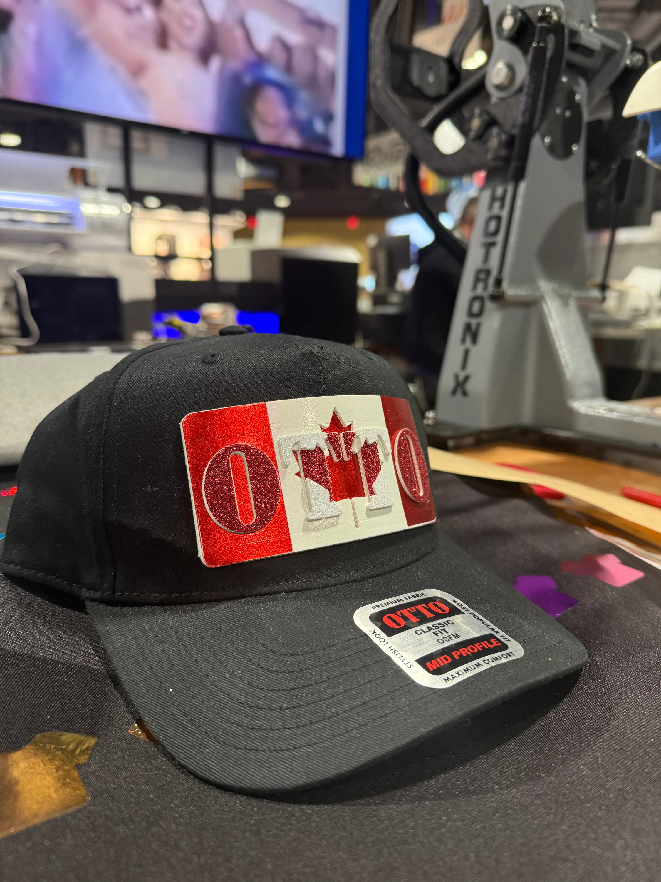 OTTO CAP 5 Panel Mid Profile Baseball Cap